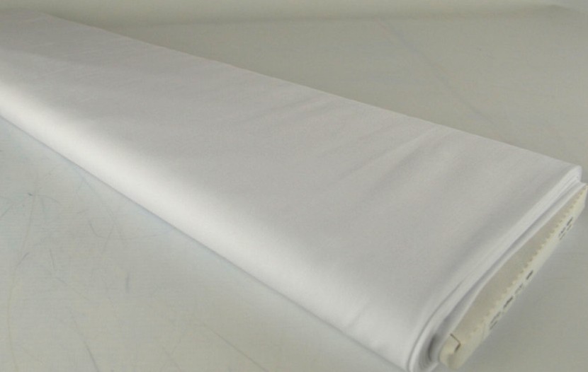 White Viscose – The Wee Fabric Shop